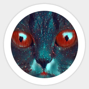 Chill mycat, revolution for cats Sticker